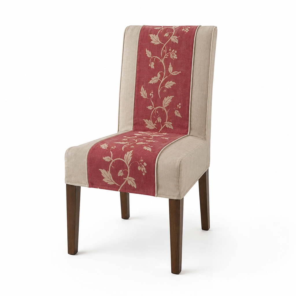 Crossvine Panel Dining Chair Cover