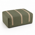 Woven Rail Footstool Cover