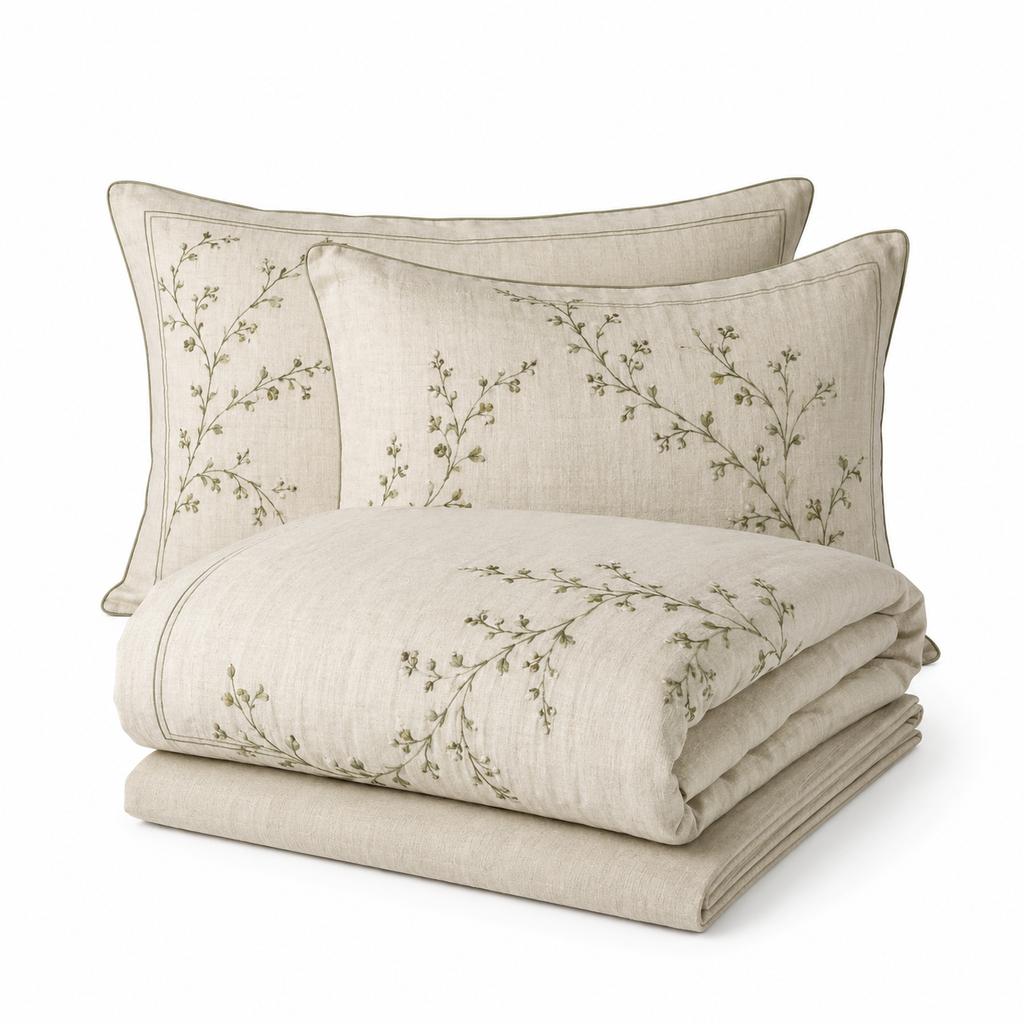 Hedgerow Trellis Four-Piece Bedding Set
