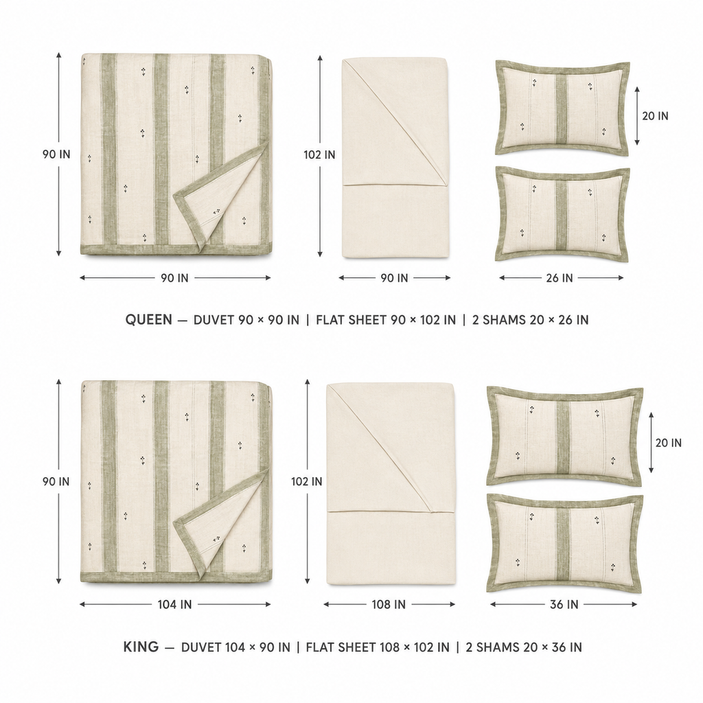 Orchard Ledger Four-Piece Bedding Set