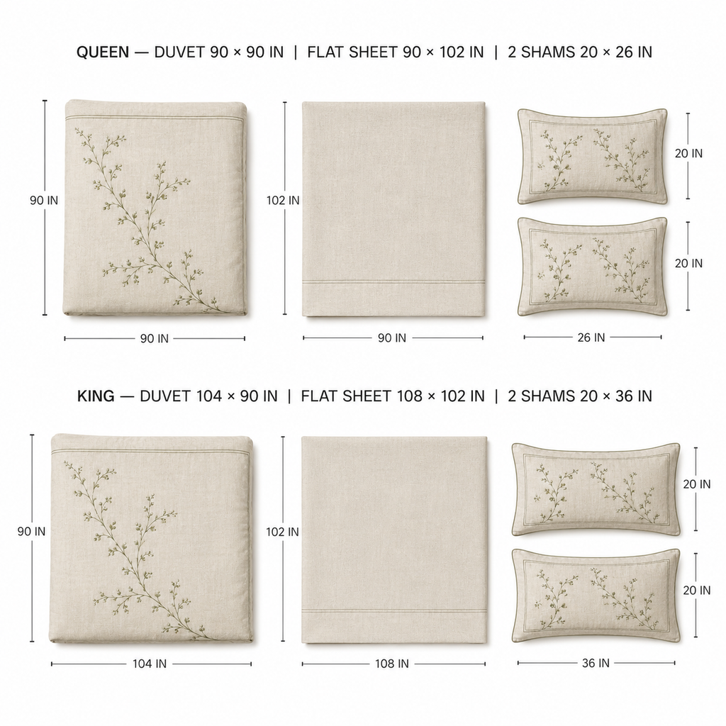 Hedgerow Trellis Four-Piece Bedding Set