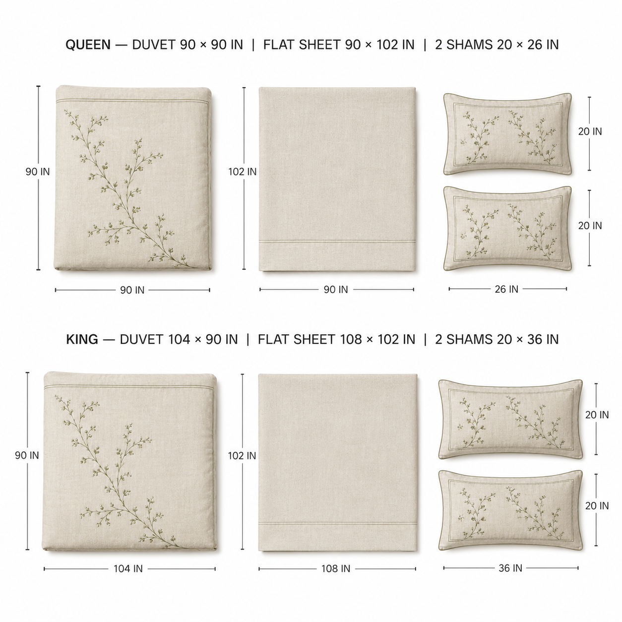 Hedgerow Trellis Four-Piece Bedding Set