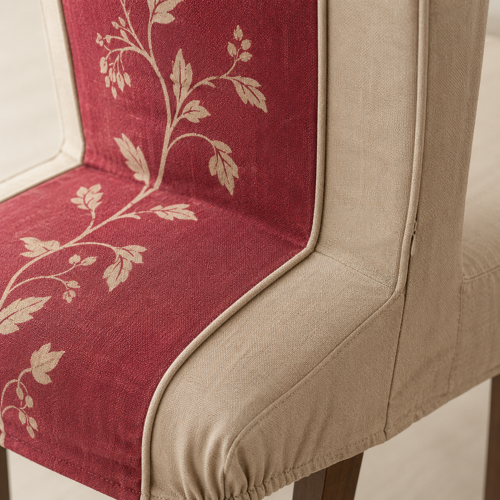 Crossvine Panel Dining Chair Cover