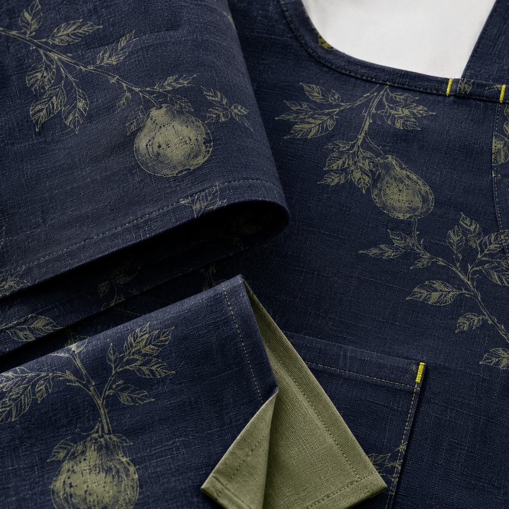 Night Orchard Dining Textile Set