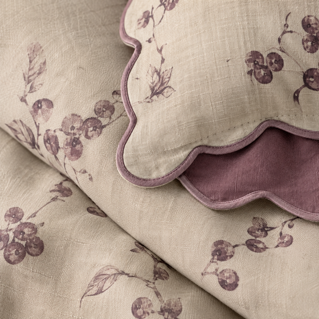 Bramble Oat Four-Piece Bedding Set