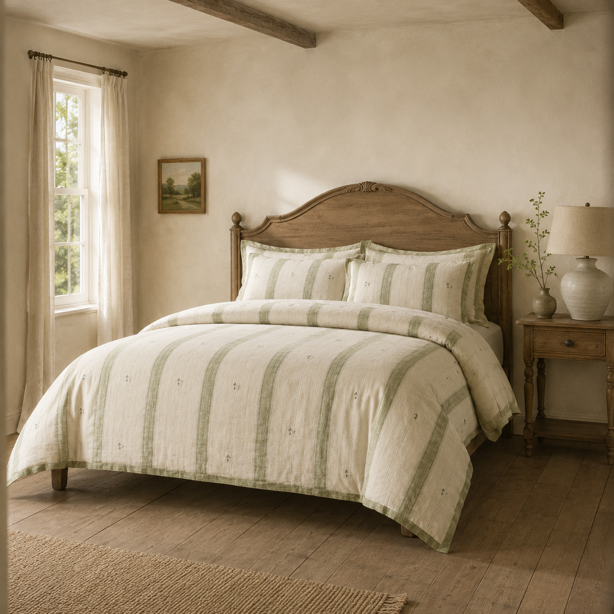 Orchard Ledger Four-Piece Bedding Set
