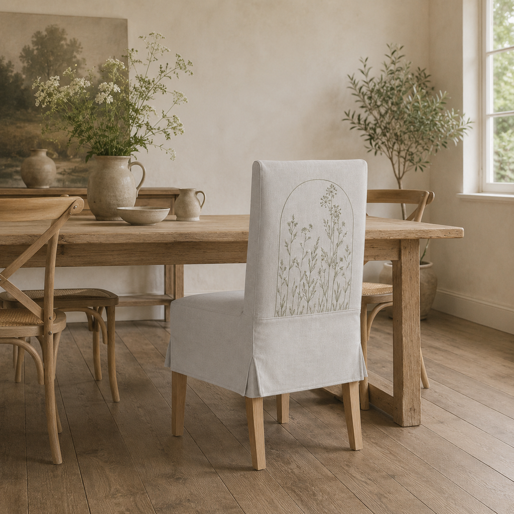 Meadow Arch Dining Chair Cover