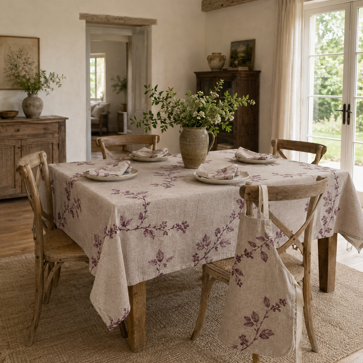 Berry Branch Dining Textile Set