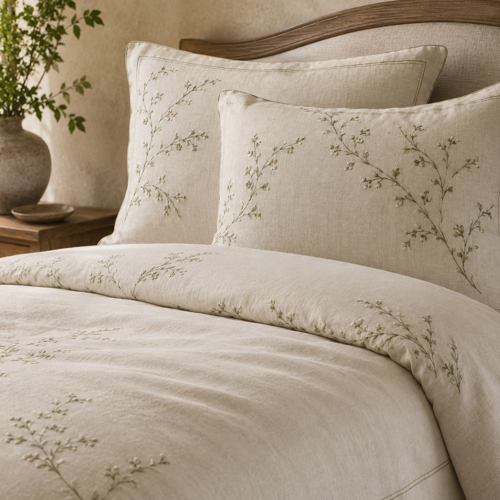 Hedgerow Trellis Four-Piece Bedding Set